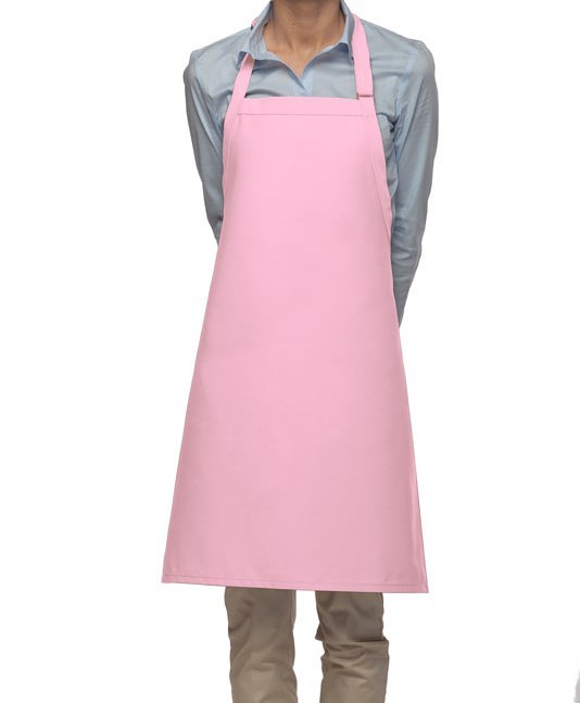 Mid Length Bib Aprons in Pink